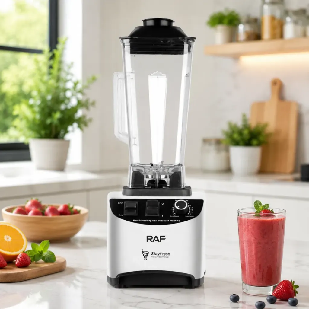 Blender RAF R.2804 2,5 L 1400W-15 vitesses - Blanc