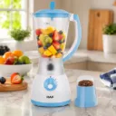 Blender Avec Moulin A Epices 2 EN 1 RAF - 450 W - 1,5 L - Bleu