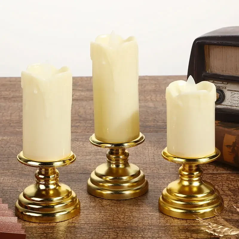 Pack 3 Mini Veilleuses à Bougies LED