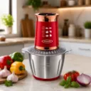 Hachoir Multifonctions Florence - 3L- 1200W  - Rouge