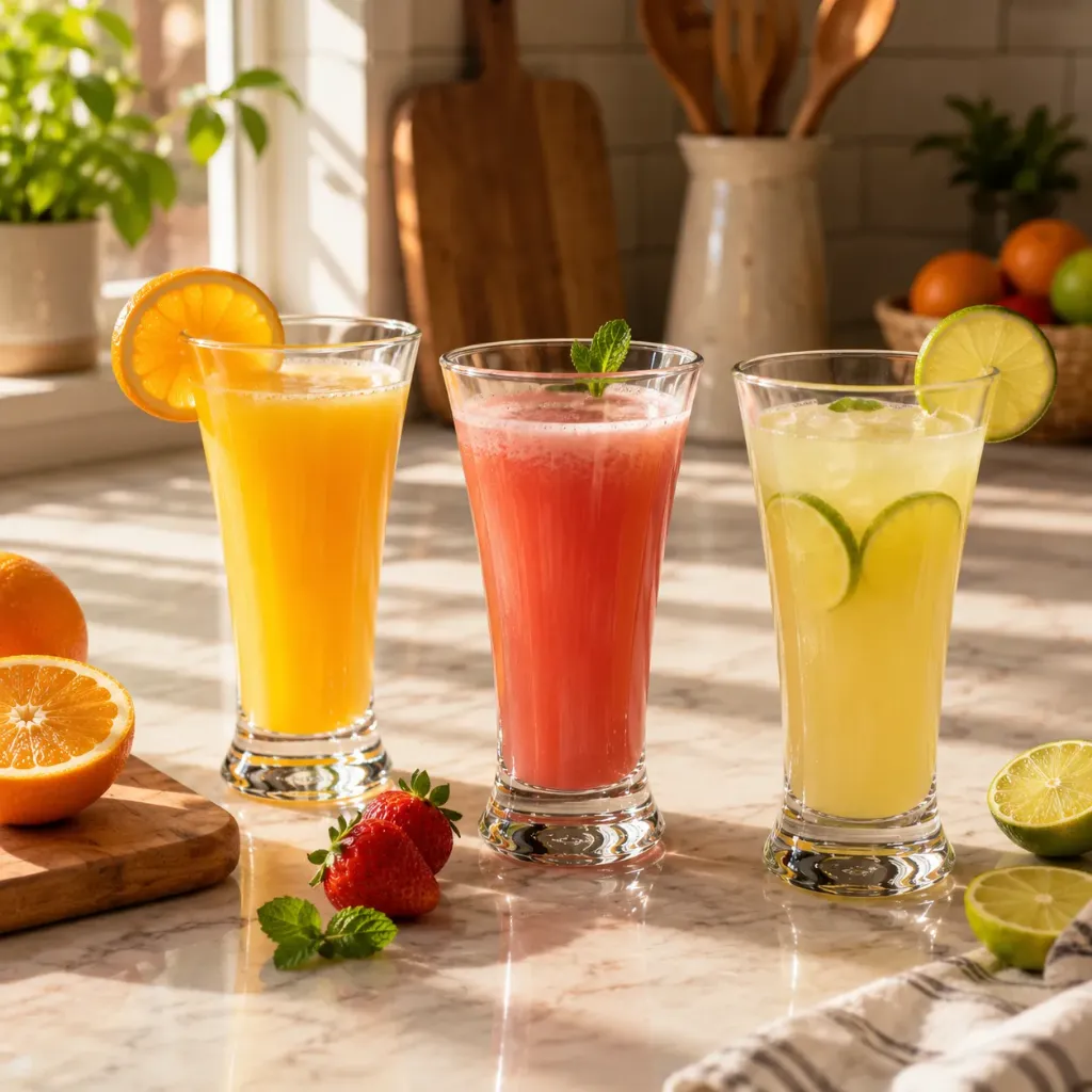 Lot De 6  Verres A Jus Havana 33 cl