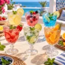 Lot De 6 Coupes en Verres 290 ml