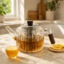 Théière En Verre Avec Infuseur En Acier Inoxydable 500 ml