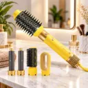 Brosse Coiffante Multifonction Lexical 6 en 1 – 1200 W -32000 RPM - Jaune