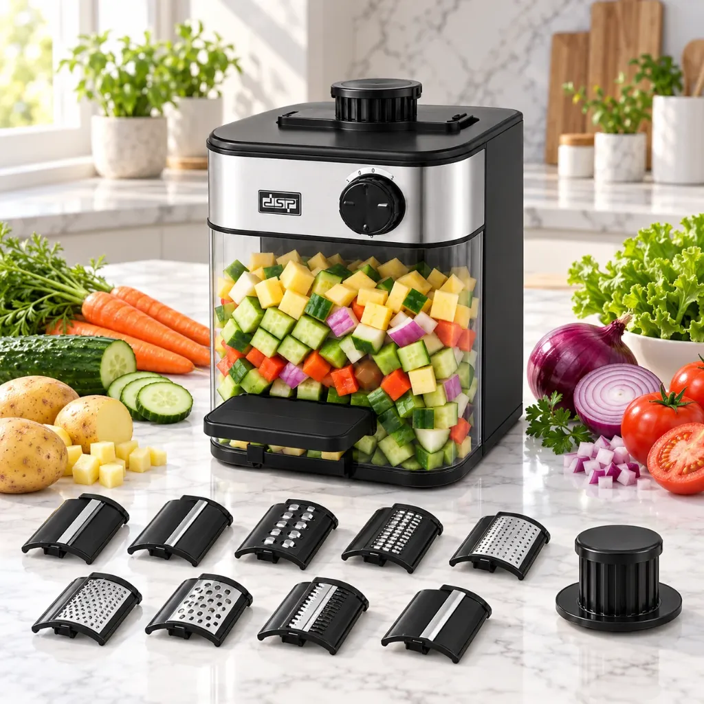 [KM5077] Machine A Salade Electrique 9 en 1 DSP – 800 W