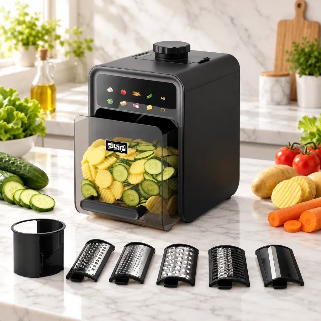[KM5078] Machine A Salade Electrique 9 en 1 Tactile DSP – 800 W