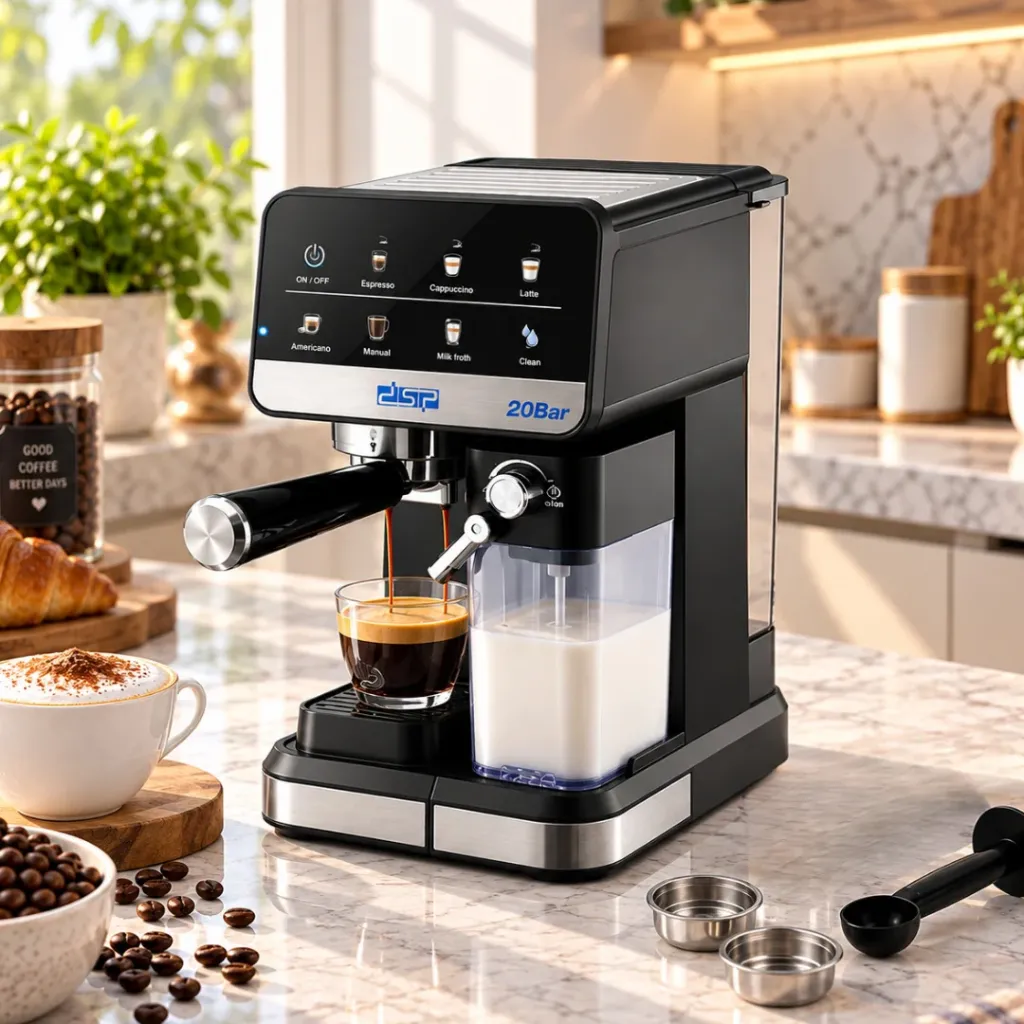 [KA3161] Machine A Café Expresso 7 En 1 DSP – 1350W – 20 Bar