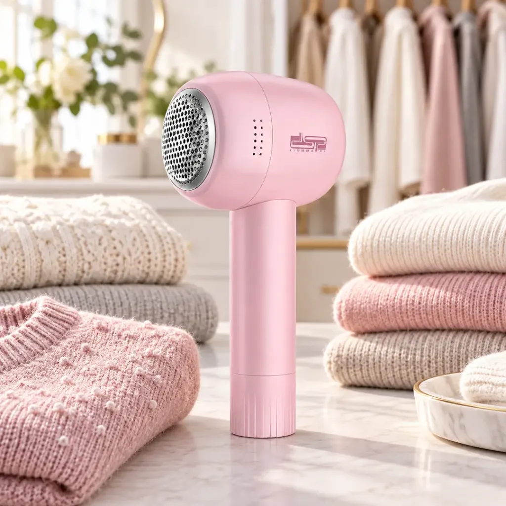 Rasoir Anti-bouloche Rechargeable DSP - 5W - Rose