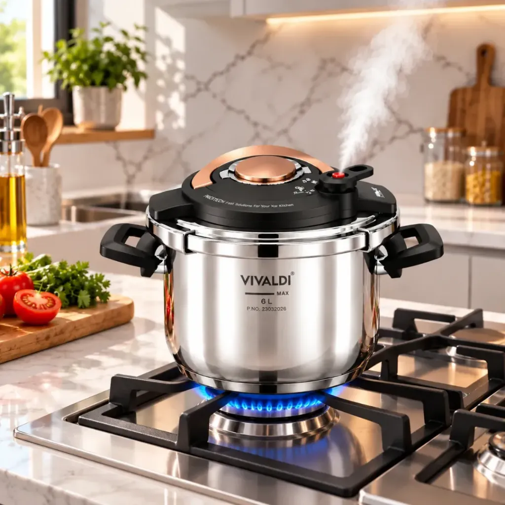 [WHM-1994] Cocotte-Minute Vivaldi Protech 6L -Inox 18/10