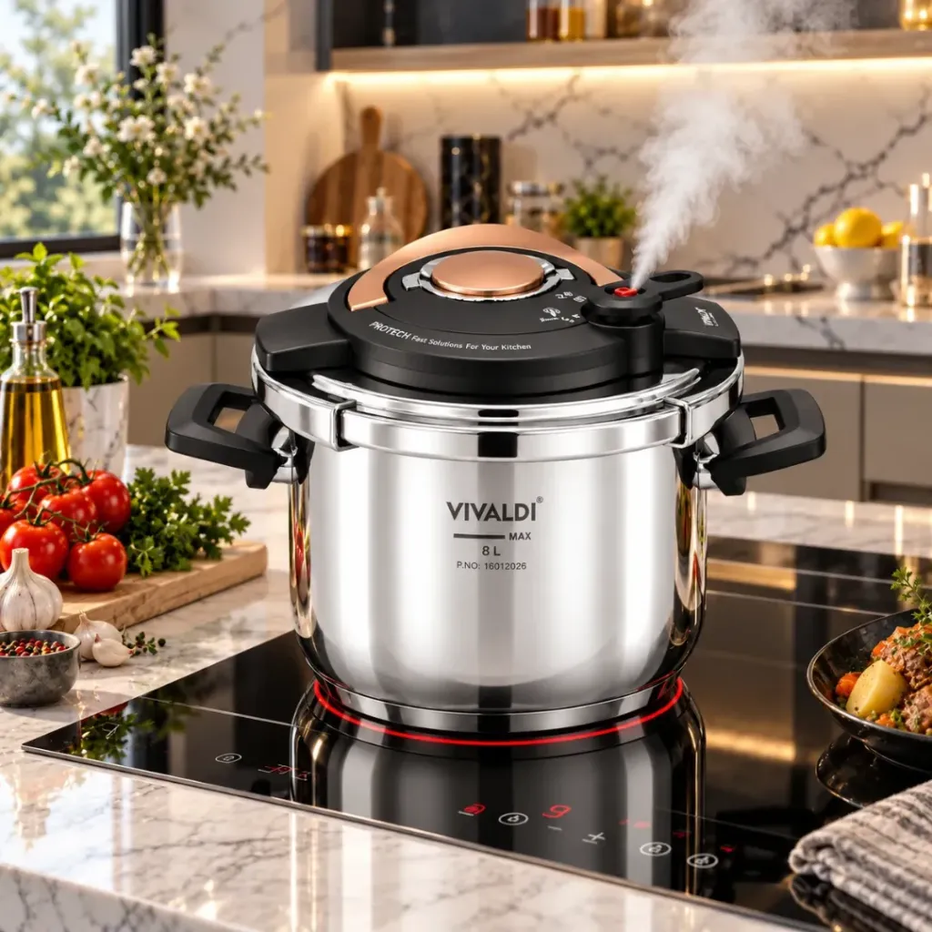 Cocotte-Minute Vivaldi Protech 8L -Inox 18/10