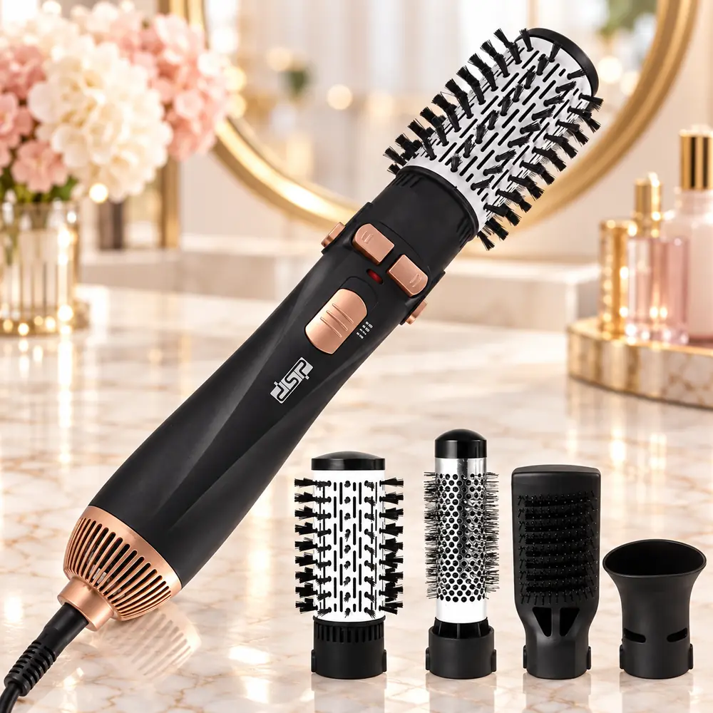 Coffret Brosse Coiffante Rotative 4 en 1 DSP- 1000W