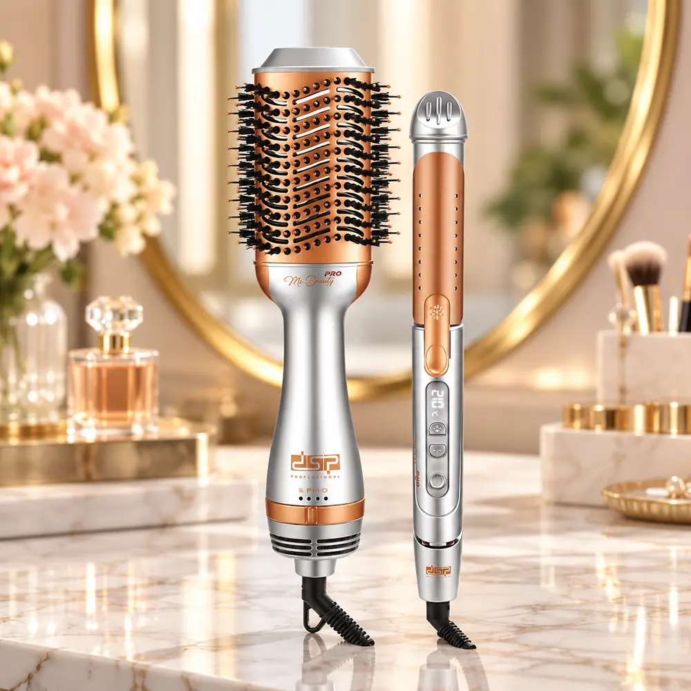 [80200] Coffret Cheveux 2 en 1 DSP- 1200W