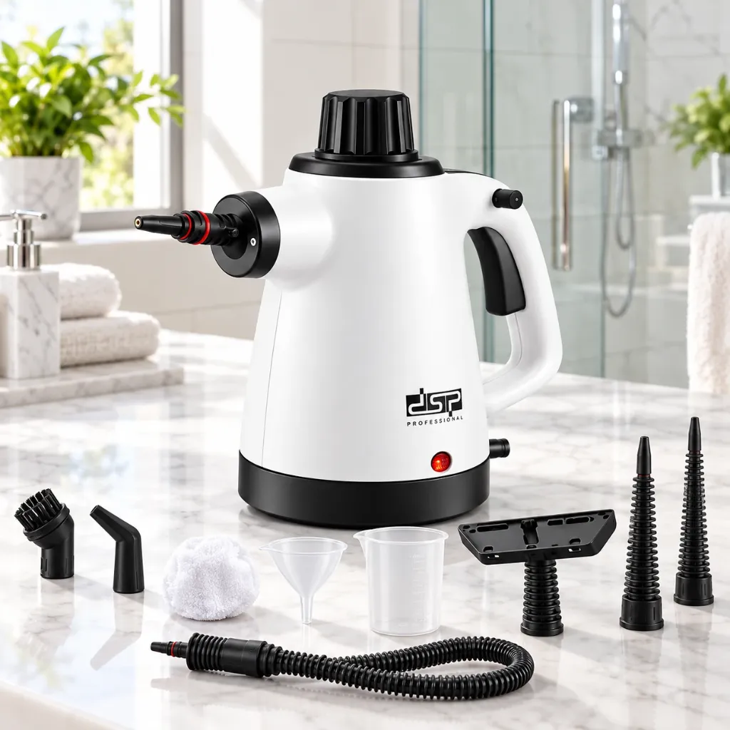 Nettoyeur Vapeur Electrique DSP – 350ml – Blanc