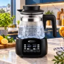 Bouilloire Electrique Tactile Florence en Verre 1,3L - 600W