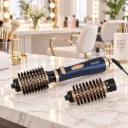 Brosse Coiffante Rotative Sonifer 2 en 1 - 1000 W