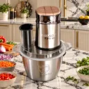 Hachoir Multifonction 5 En 1 Sokany- 3 L - 400 W