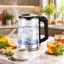 Bouilloire Electrique En Verre Sokany- 1,8 L - 1500 W
