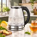 Bouilloire Electrique En Verre Sokany- 1,7 L - 1500 W