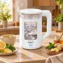 Bouilloire Electrique Sokany- 1,5 L - 1500 W- Blanc