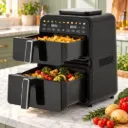AirFryer Double Compartiment Sokany- 13 L - 3000 W