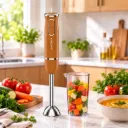 Mixeur Plongeant Sokany- 300 W- Caramel
