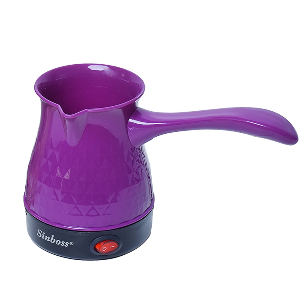 Machine À Café Turc Electrique Sinboss 0,5 Litre 600W Violet