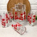 Service À Boisson 7 Pièces Luminarc Floral