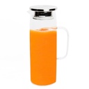 Bouteille en Verre avec couvercle en inox 1500ML 