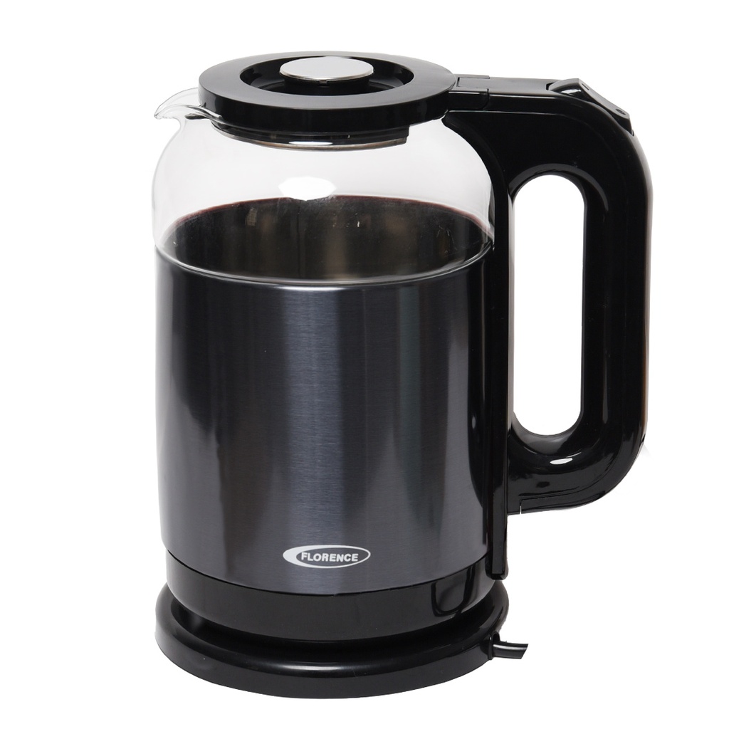 Bouilloire électrique Air Essence AromaTi Black – 1500W, 2L, Noire – NEUF