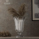 Vase Lavender City Glass