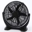 Ventilateur Lexical 3 Vitesse 20 Pouce -Noir