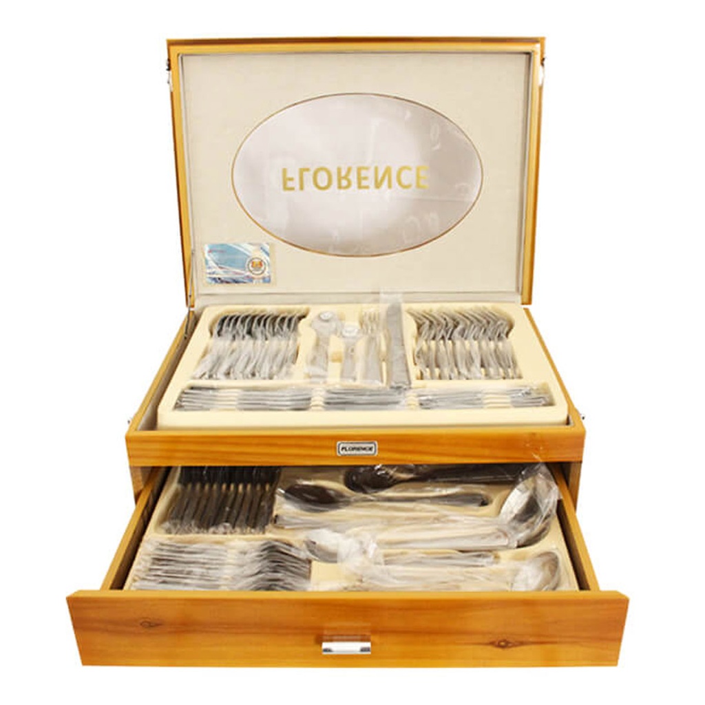 Coffret Ménagère De Cuisine 72 Pièces FLORENCE 