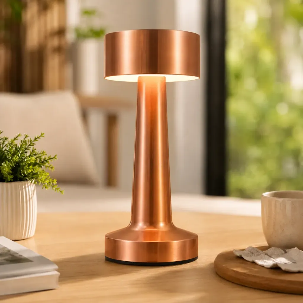 Lampe De Table Rechargeable- Branze