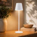 Lampe De Table Rechargeable- Blanc