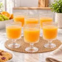 Lot De 6 Verres A Pied 290 ml