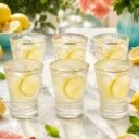 Lot De 6 Verres A Cocktail 275 ml