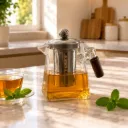 Théière En Verre Avec Infuseur En Acier Inoxydable 550 ml